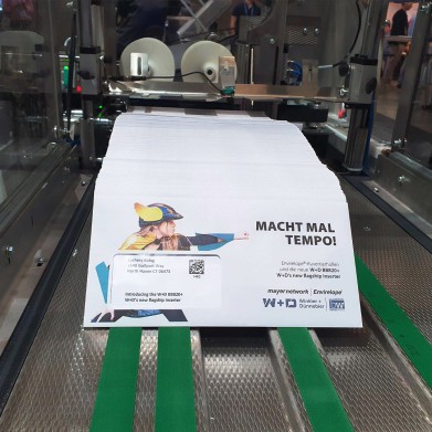 W+D Inserting Machine with Envirelope® Machine-Inserting Envelopes