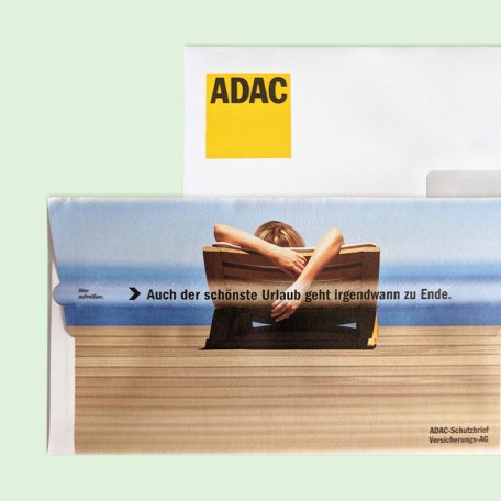 Mailing Briefumschlag mit Druck