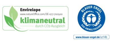 climate-neutral, Blauer Engel
