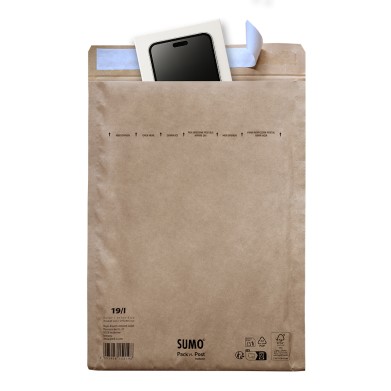 SUMO® Paper Padded Mailers with Tablet